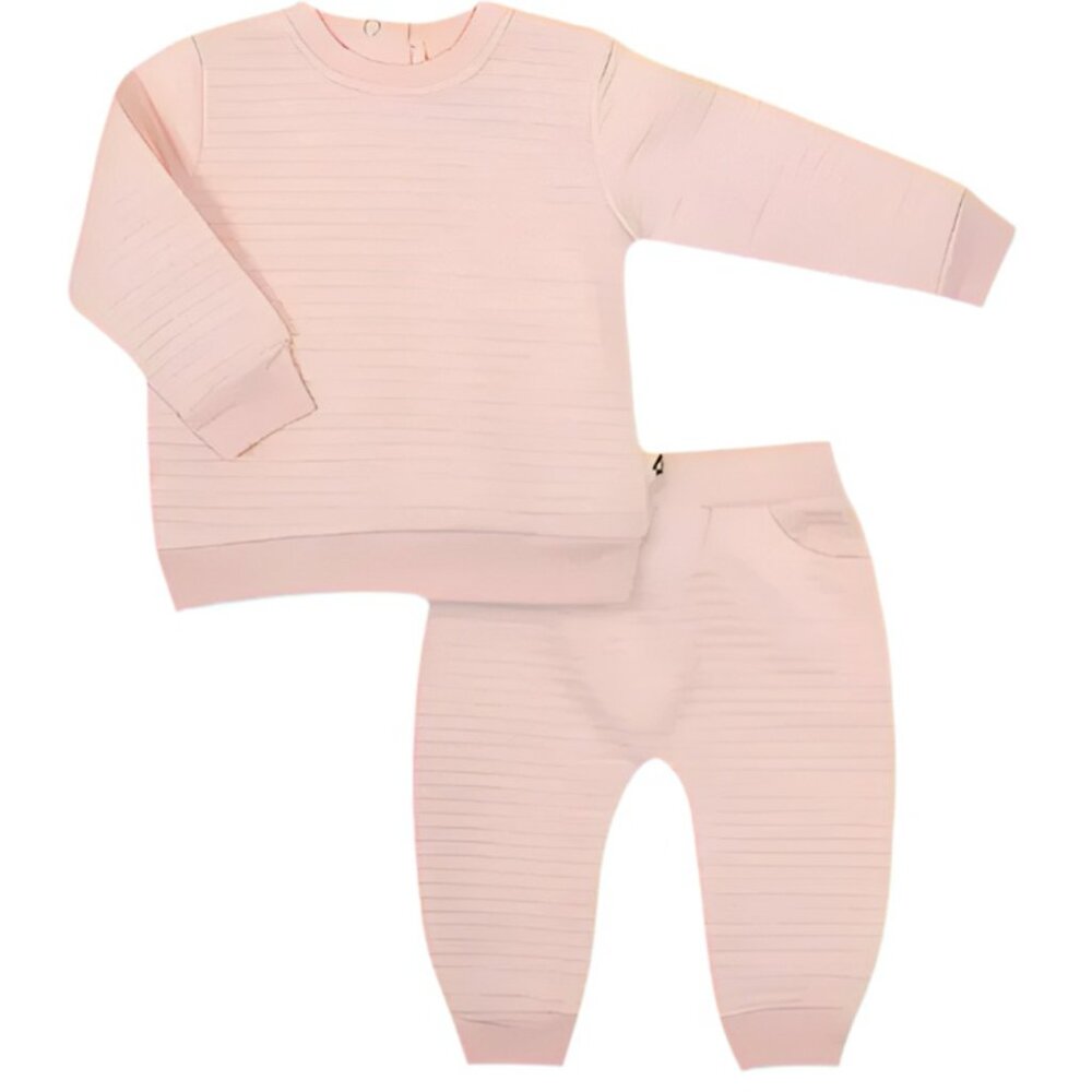 Snugabye - Dream 2pc Cozy Quilted Set - Pink - Picture 1 of 5
